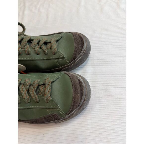 Nike Blazer Mid 77 Vintage Army Olive Orange White DZ5176-300 Mens 8 Women’s 9.5